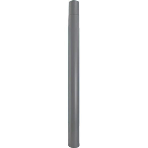 Verlengstuk voor buitenverlichtingspaal BASE, 1 m, grijs