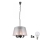 Verlichting - LED-kroonluchter aan ketting CIMA 5xE14/40W/230V grijs