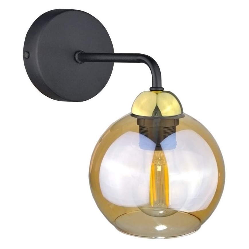 Verre de rechange pour applique murale AMBER - marron fumé