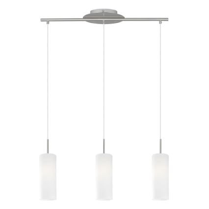 Verre de rechange pour suspension et lampe Eglo - Troy 3 blanc de lait