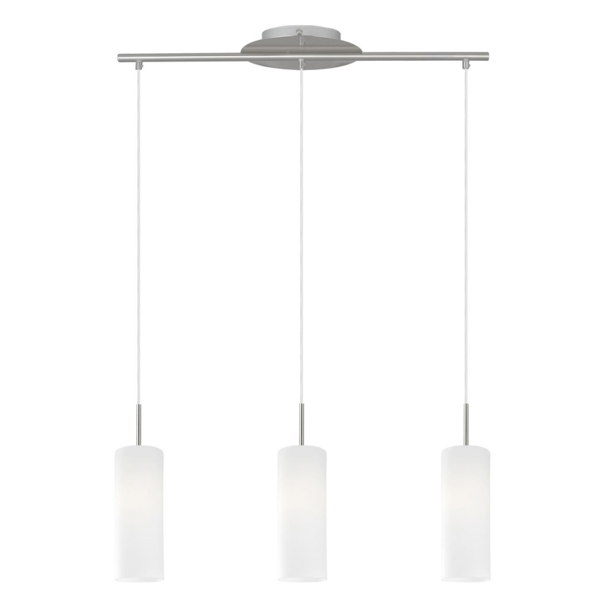 Verre de rechange pour suspension et lampe Eglo - Troy 3 blanc de lait