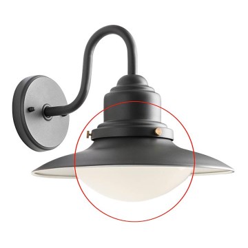 Verre de rechange pour éclairage extérieur Redo - ELIO