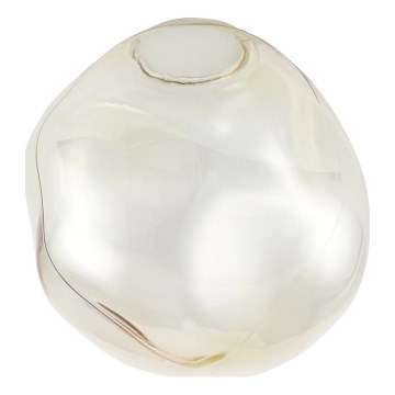 Verre de rechange pour lustre, applique murale et plafonnier VULCANO G9 Ø 25 cm, beige fumé