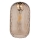 Verre de rechange pour lustre et applique murale PESCARA E27 Ø 14 cm brun fumé