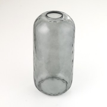 Verre de rechange pour lustre KARO E27 Ø 14 cm gris fumé