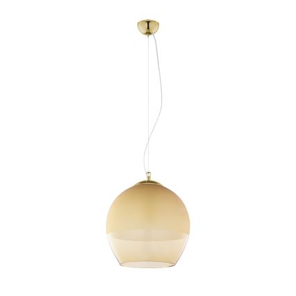 Verre de rechange pour lustre KULA E27 Ø 38 cm beige fumé