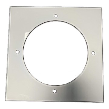 Verre de rechange pour plafonnier 20x20 cm crème