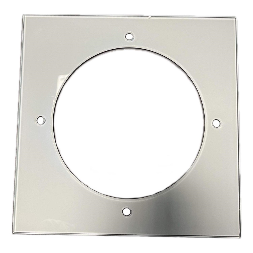 Verre de rechange pour plafonnier 20x20 cm crème