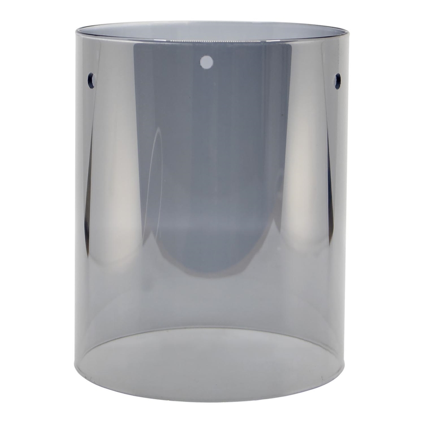 Verre de rechange pour plafonnier E27 d. 13 cm gris