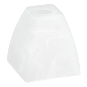 Verre de rechange pour suspension E14 10x13 cm blanc