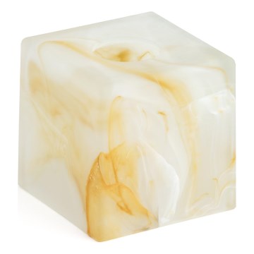 Verre de rechange pour suspension E14 8,5x8 cm beige