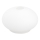 Verre de rechange pour suspension E14 d. 13,5 cm blanc