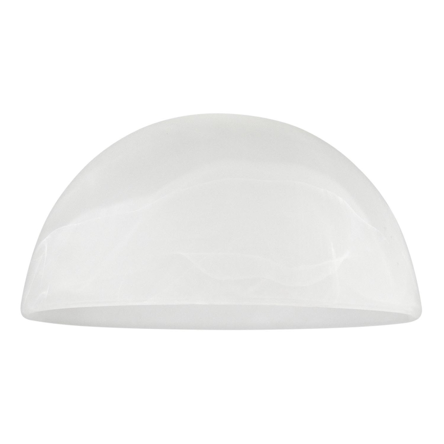 Verre de rechange pour suspension E27 d. 19 cm blanc