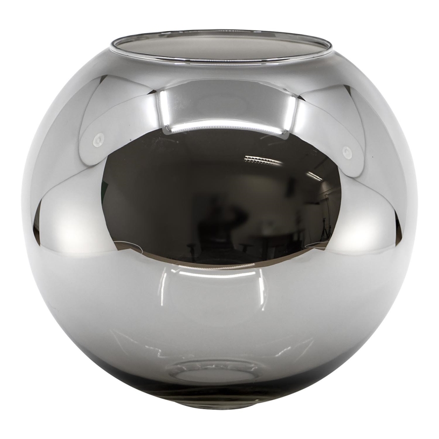 Verre de rechange pour suspension E27 d. 20 cm chrome brillant