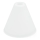 Verre de rechange pour suspension E27 d. 23 cm blanc
