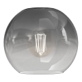 Verre de rechange pour suspension et applique murale MONTE E27 d. 15 cm fumé
