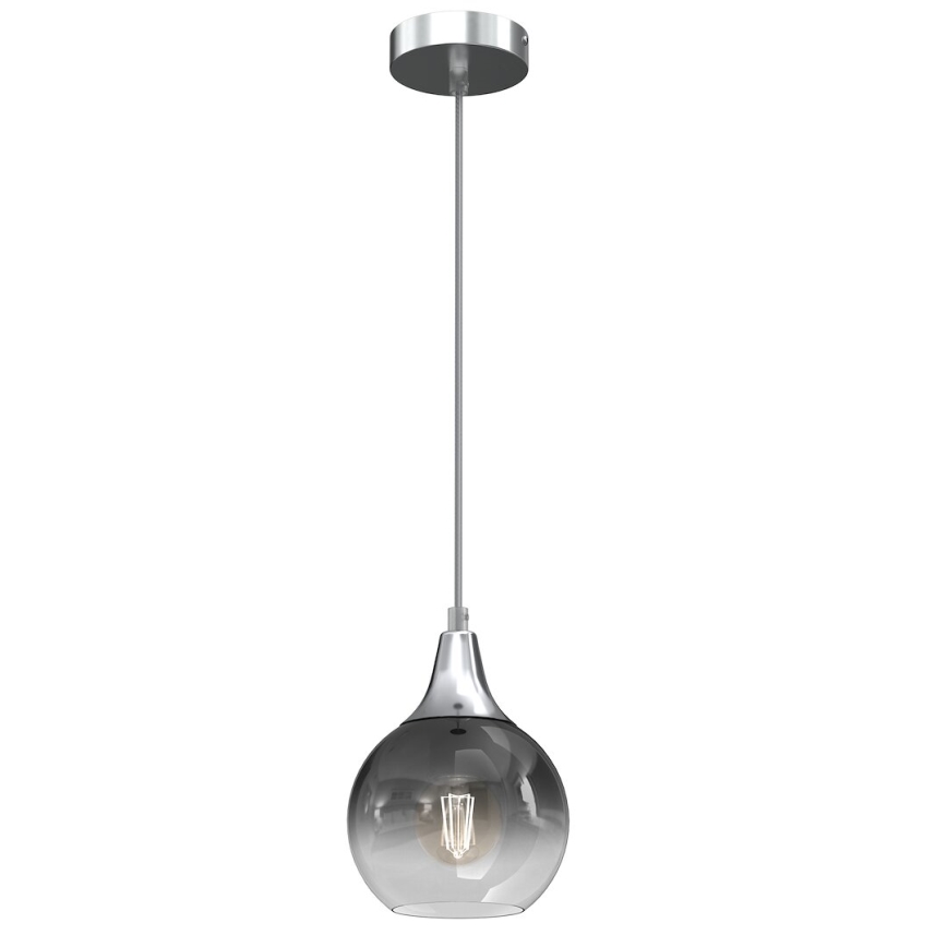 Verre de rechange pour suspension et applique murale MONTE E27 d. 15 cm fumé
