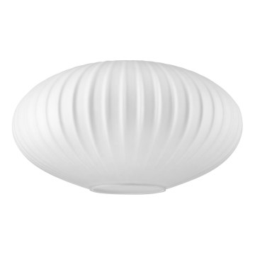 Verre de rechange pour suspension HARMA E27 17x30 cm blanc