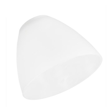 Verre de rechange pour suspension, lampe de table, lampadaire, applique murale et plafonnier MIRANDA E27 110x130 mm blanc