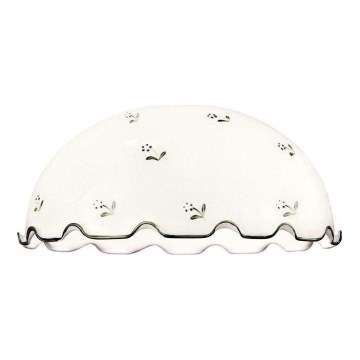 Verre de rechange pour suspension NONNA E27 d. 36 cm blanc/vert