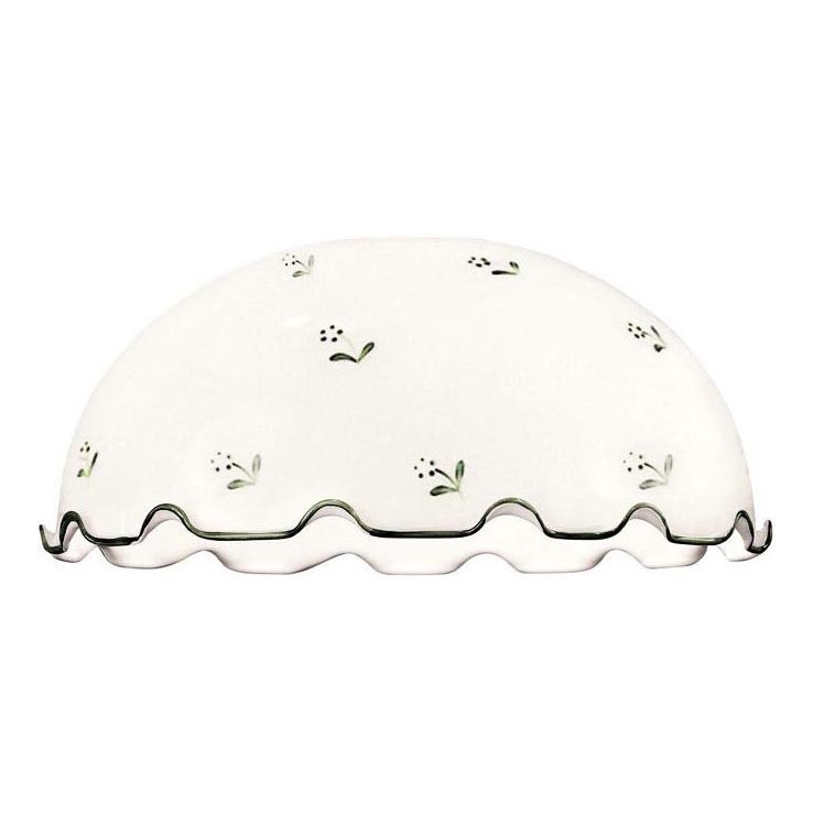 Verre de rechange pour suspension NONNA E27 d. 36 cm blanc/vert