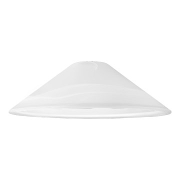 Verre de rechange pour suspension SFERA E27 120x300 mm blanc