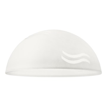 Verre de rechange pour suspension SFERA E27 140x300 mm blanc