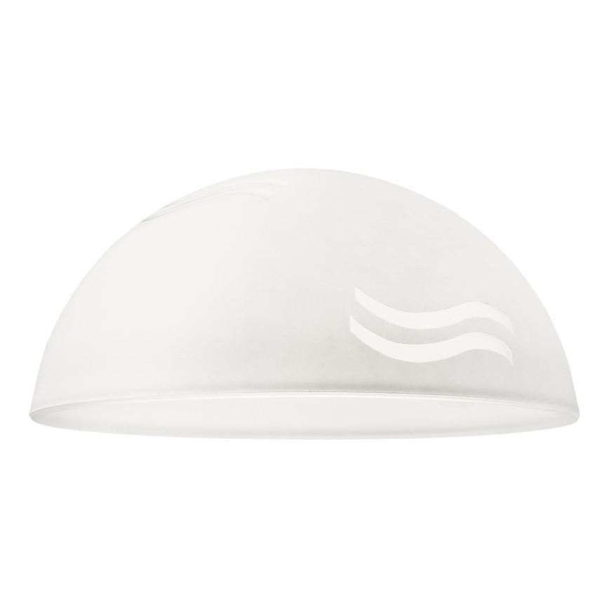 Verre de rechange pour suspension SFERA E27 140x300 mm blanc