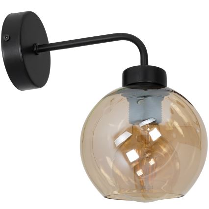 Verre de rechange universel SOFIA pour culot E27 — Ø 20 cm, beige fumé