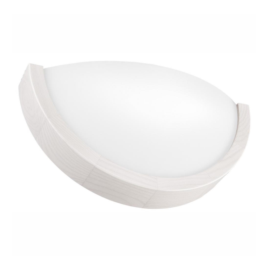 Verre de remplacement NATURAL/OAK SLIM E27 blanc