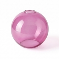 Verre de remplacement pour lustre KULA E27, Ø 18 cm, rosé fumé