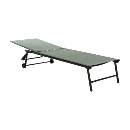 Verstelbaar ligbed TERA 57x185 cm groen