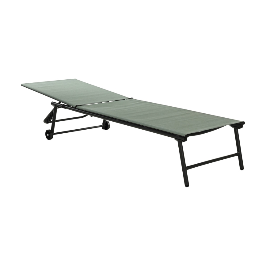 Verstelbaar ligbed TERA 57x185 cm groen
