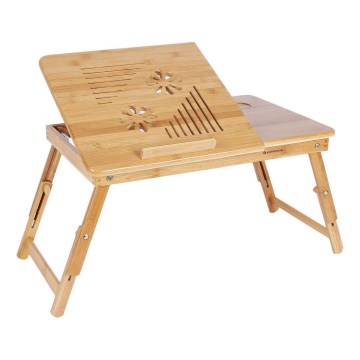 Verstelbare bedtafel voor computer LAT, bruin