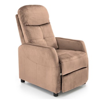 Verstelbare fauteuil FELIPE in beige