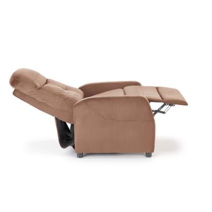 Verstelbare fauteuil FELIPE in beige