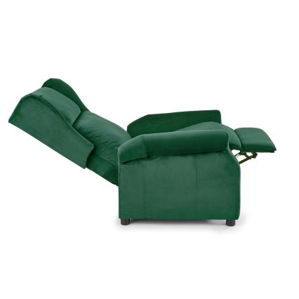 Verstelbare relaxfauteuil RELAXA, groen
