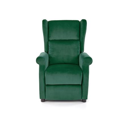 Verstelbare relaxfauteuil RELAXA, groen