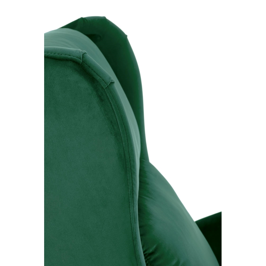 Verstelbare relaxfauteuil RELAXA, groen