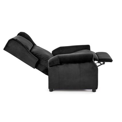 Verstelbare relaxfauteuil RELAXA, zwart
