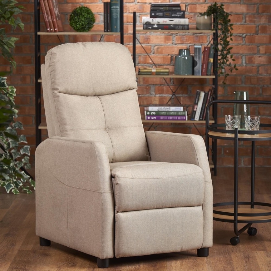 Verstelbare stoel FELIPE beige