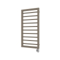 Vertaduro - Badkamerradiator met thermostaat ADEL 400W 100x50 cm taupe
