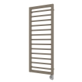 Vertaduro - Badkamerradiator met thermostaat ADEL 600W 128x50 cm taupe