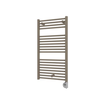 Vertaduro - Badkamerradiator met thermostaat DENISE 400W 94x50 cm taupe