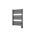 Vertaduro - Badkamerradiator met thermostaat LUCY 400W 73x50 cm antraciet
