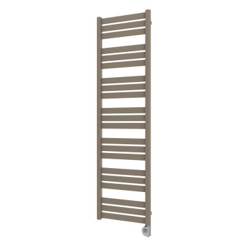 Vertaduro - Badkamerradiator met thermostaat LUCY 800W 177x50 cm taupe