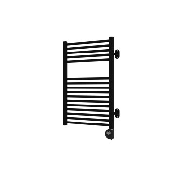 Vertaduro - Badkamerradiator met thermostaat MEG 400W 78x50 cm zwart