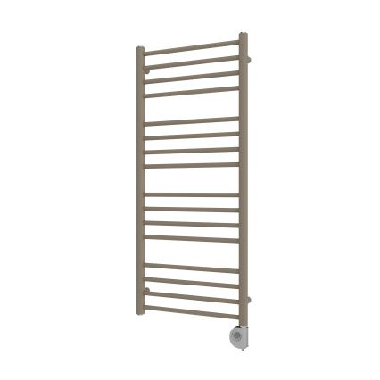 Vertaduro - Badkamerradiator met thermostaat SIMONE 400W 114x50 cm taupe