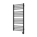Vertaduro - Badkamerradiator met thermostaat SIMONE 400W 114x50 cm zwart