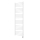 Vertaduro - Badkamerradiator met thermostaat SIMONE, 600 W, 174 x 50 cm, wit